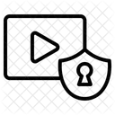 Secure video  Icon