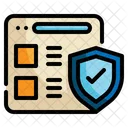 Web Page Protection Icon