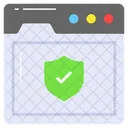 Secure Web Webpage Icon