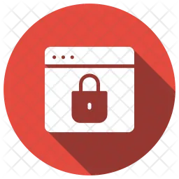 Secure Webpage  Icon