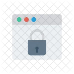 Secure Webpage  Icon