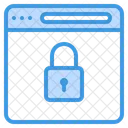 Web Lock Aleart Secure Website Secure Webpage Icon