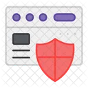 Web Security Secure Website Web Protection Icon
