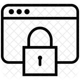 보안 웹사이트  아이콘