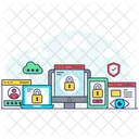 Secure Website Web Security Web Protection Icon