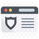 Secure Website Web Icon