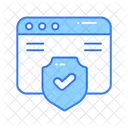 Secure Website Webpage Icon
