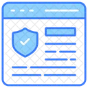 Secure Website Webpage Icon