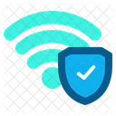 Wi Fi Router Wpa 3 Secure Connection Icon