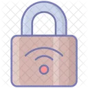 Secure Wireless Lock Protection Icon