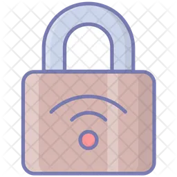 Secure Wireless  Icon