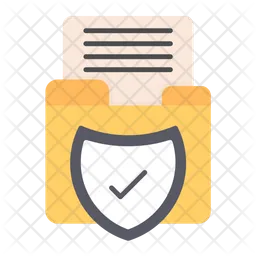 Secured Backup  Icon