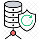 Server Backup Security Icon