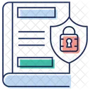 Secured Book Protected Book Knowledge Protection Icon