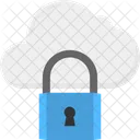 Padlock Security Cloud Icon