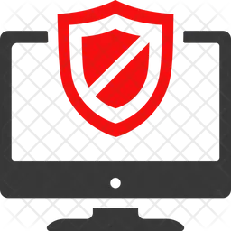 Secured computer  Icon