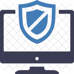 Secured computer  Icon