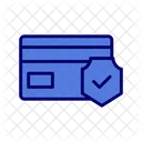 Secured Credit Card Card Security Secure Payment Icon