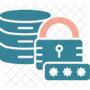 Locked Database Database Protected Database Deadlock Icon