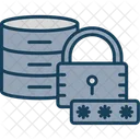 Locked Database Database Protected Database Deadlock Icon