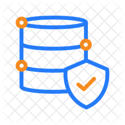 Secured Database Icon - Download in Dualtone Style