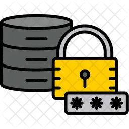 Secured database  Icon