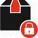 Secured Delivery Lock Package Icon