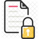 Security Auditingv Secured File File Icon