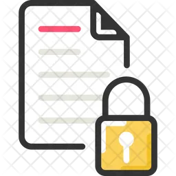 Secured File  Icon