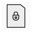 Secured File  Icon