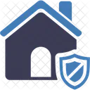 Secured Home Security Interface Icon