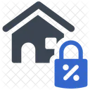 House Pledge Secured Loan Icon