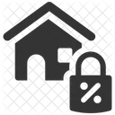 House Pledge Secured Loan Icon