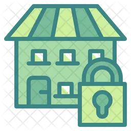 Secured House  Icon