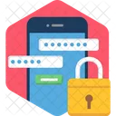 Secured Mobile Password Lock Password Icon