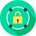 Secured Network Protection Safety Icon
