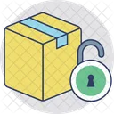 Secured Package Sending Icon