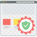 Secured Page Web Icon