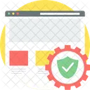 Secured Page Security Safe Icon