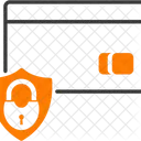 Secured Payment Lock Shield Icon