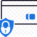 Secured Payment Lock Shield Icon