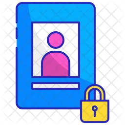 Secured profile  Icon