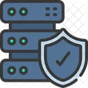 Secured Server Protected Server Security Icon
