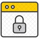Secured web  Icon