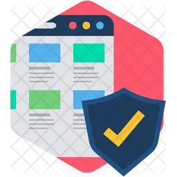 Secured webpage  Icon