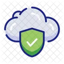 Cloud Securise Stockage Protection Icône