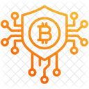 Securite Bouclier Bitcoin Icon