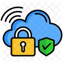 Securite Serveur Cloud Antivirus Icône