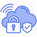 Securite Serveur Cloud Antivirus Icône