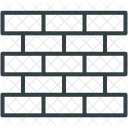 Securite Mur Briques Icône